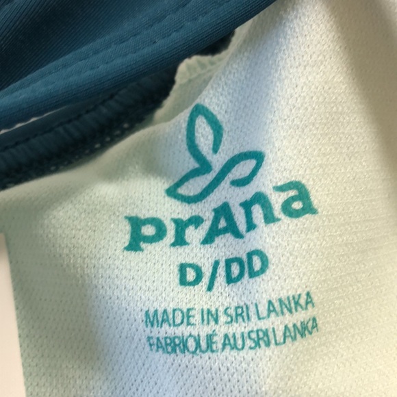 PrAna Atalia Bikini Top Deep Verde Size D/DD - Picture 5 of 8